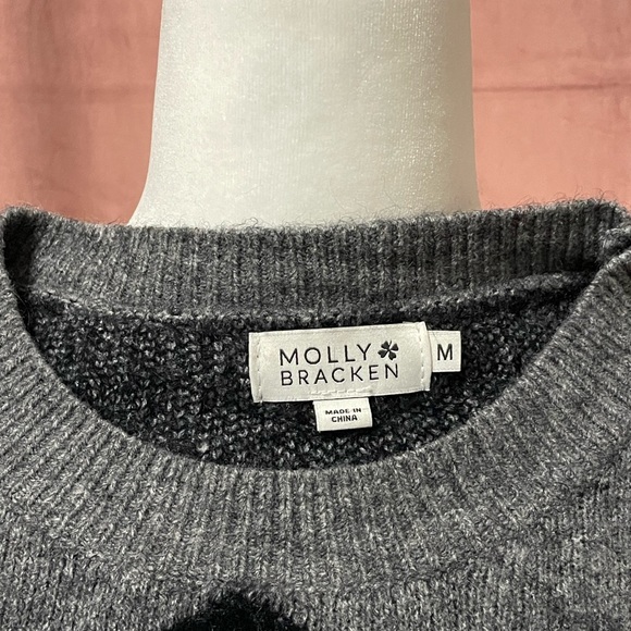 Heart patterned sweater - Picture 4 of 5